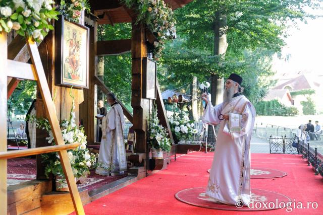 Priveghere în cinstea Sfinților Martiri Brâncoveni la Mănăstirea Sâmbăta de Sus