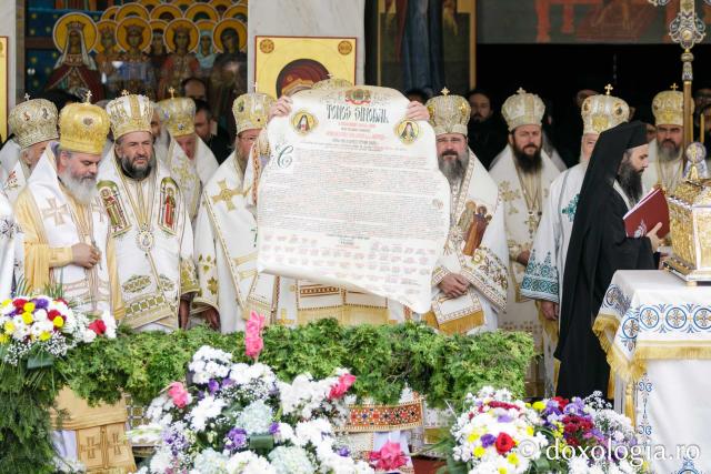 Proclamarea locală a canonizării Sfinților Cuvioși Paisie și Cleopa de la Sihăstria