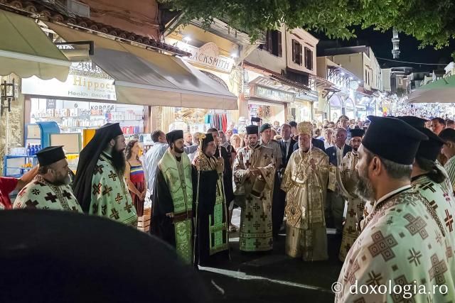 Prăznuirea Sfântului Fanurie în Insula Rodos