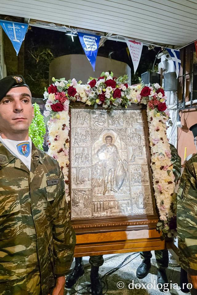 Prăznuirea Sfântului Fanurie în Insula Rodos