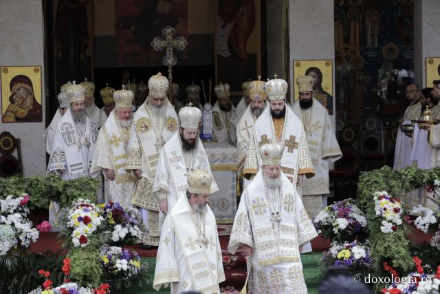 Soborul ierarhilor slujitori – proclamarea locală a canonizării Sfinților Cuvioși Paisie și Cleopa de la Sihăstria