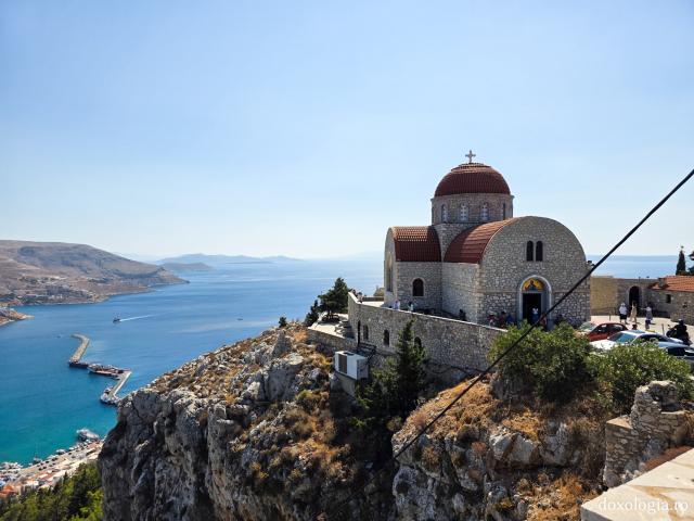 Frumusețea Mănăstirii „Sfântul Cuvios Sava cel Nou” din Kalymnos