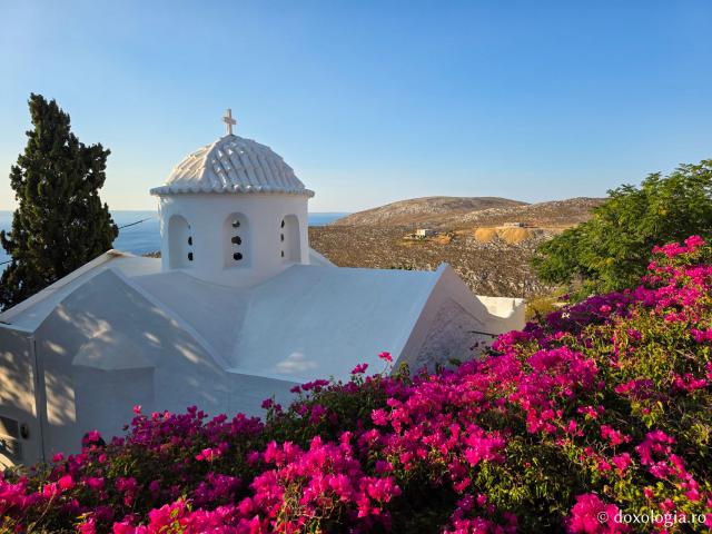 Frumusețea Mănăstirii „Sfântul Cuvios Sava cel Nou” din Kalymnos