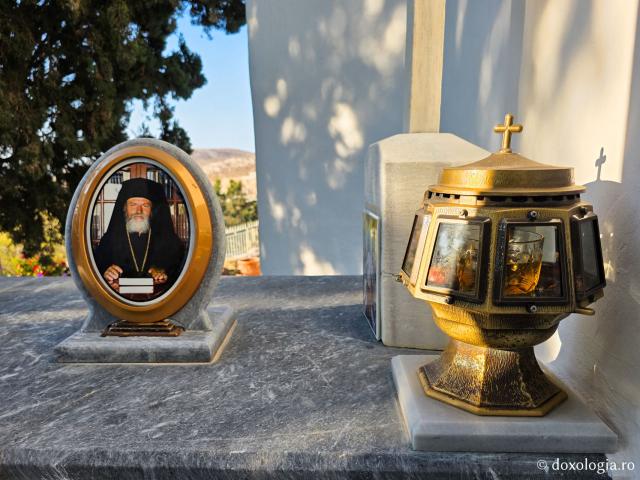 Frumusețea Mănăstirii „Sfântul Cuvios Sava cel Nou” din Kalymnos