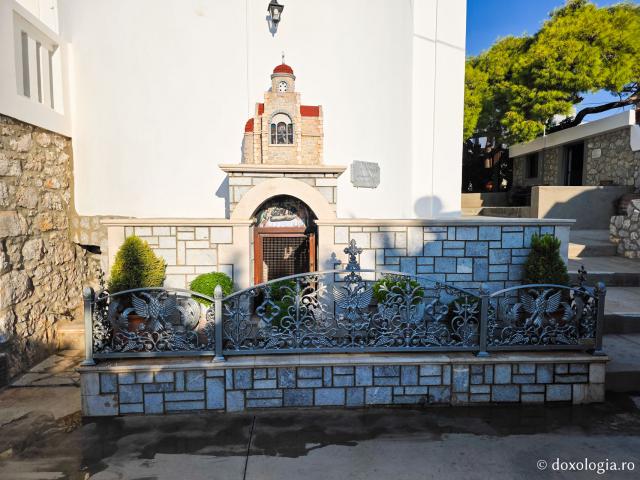 Mormântul Sfântului Cuvios Sava cel Nou din Kalymnos - Frumusețea Mănăstirii „Sfântul Cuvios Sava cel Nou” din Kalymnos