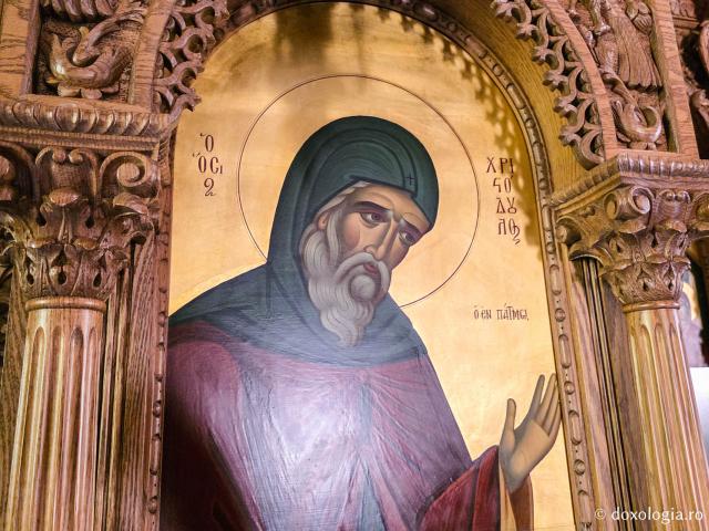 Sfântul Cuvios Hristodul din Patmos - Mănăstirea „Buna Vestire” din Patmos, ctitoria Sfântului Amfilohie Makris