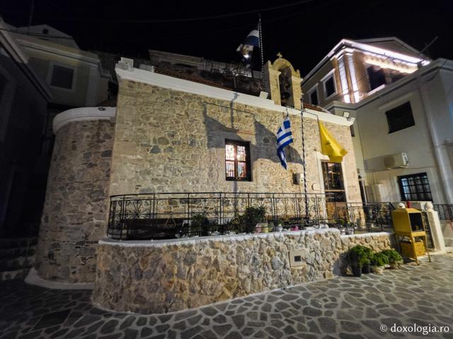 Popas la bisericuța „Panagia tou Glykiou” din Kalymnos