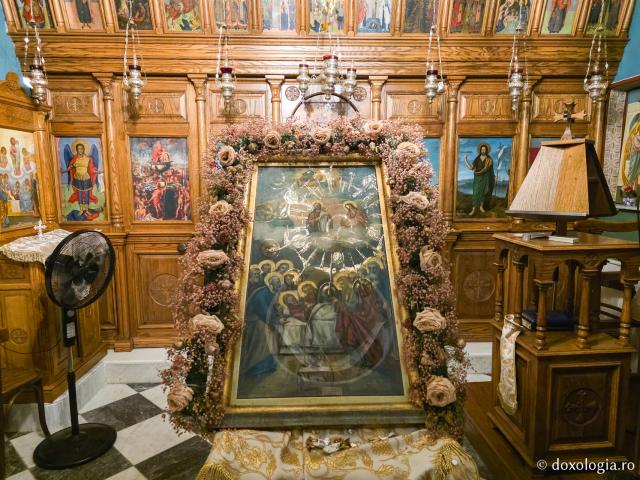 Popas la bisericuța „Panagia tou Glykiou” din Kalymnos