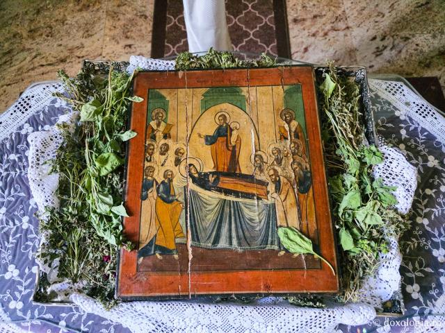 Adormirea Maicii Domnului - Biserica unde a slujit prima dată Sfântul Cuvios Sava cel Nou din Kalymnos