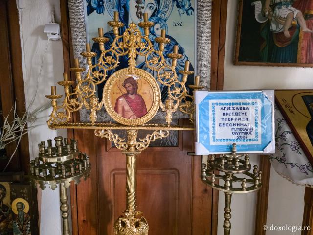 Popas duhovnicesc la Chilia Sfântului Cuvios Sava cel Nou din Kalymnos