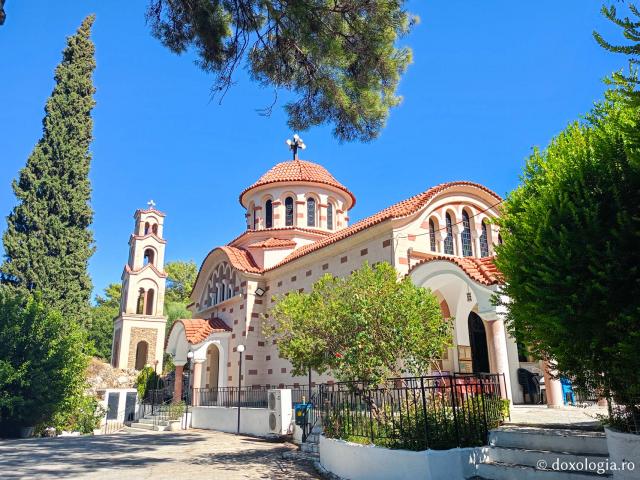 Frumusețea Mănăstirii „Sfântul Ierarh Nectarie” Kryoneri din Insula Rodos