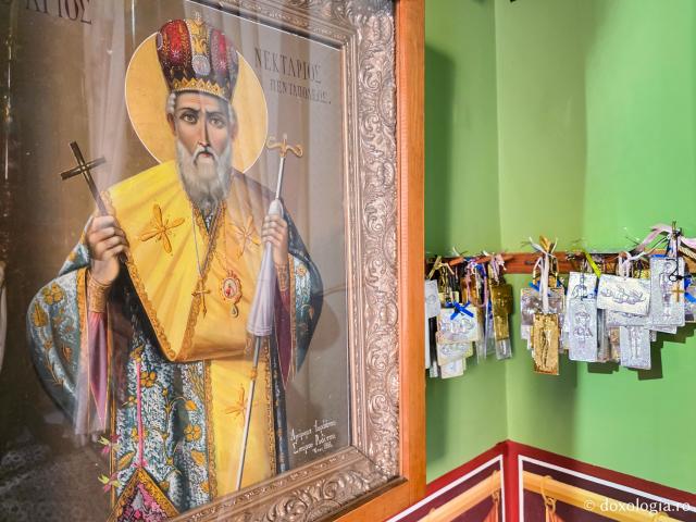 Închinare la moaștele Sfântului Cuvios Sava cel Nou din Kalymnos