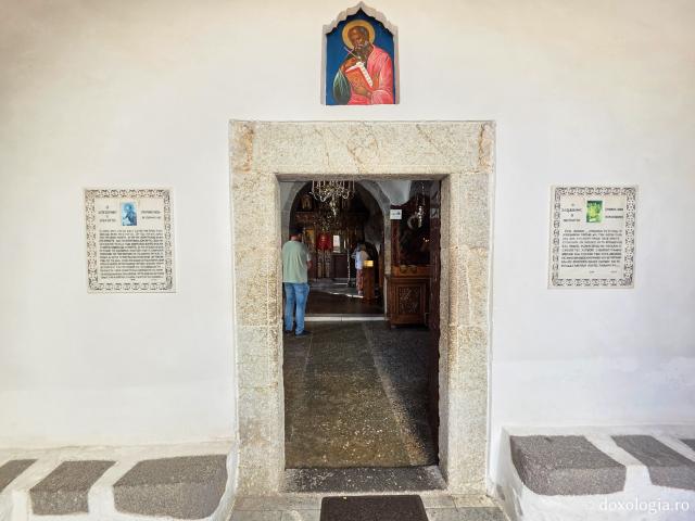 Peștera Apocalipsei din Insula Patmos – locul în care Sfântului Ioan Evanghelistul i s-a descoperit taina cea de pe urmă / Foto: Magda Buftea Peștera Apocalipsei din Insula Patmos – locul în care Sfântului Ioan Evanghelistul i s-a descoperit taina cea de pe urmă