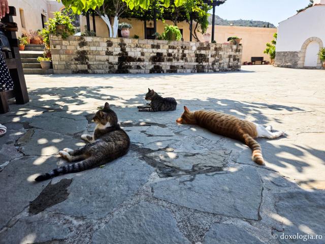 Frumusețea Mănăstirii „Panaghia Skiadeni” din Rodos