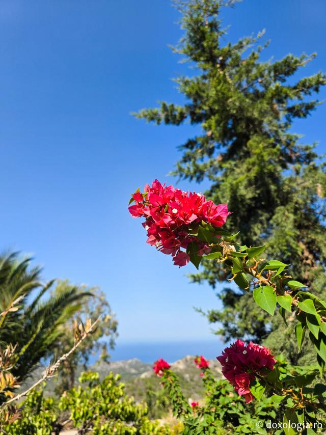 Frumusețea Mănăstirii „Panaghia Skiadeni” din Rodos