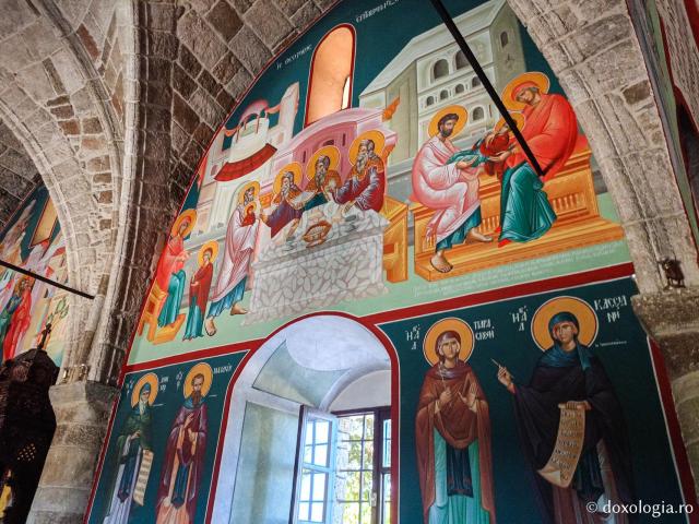 Frumusețea Mănăstirii „Panaghia Skiadeni” din Rodos