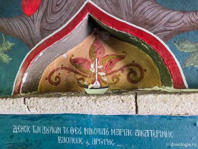 Frumusețea Mănăstirii „Panaghia Skiadeni” din Rodos