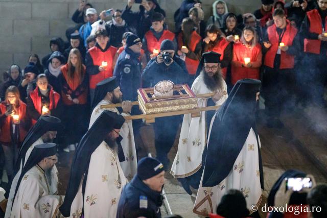 Întâmpinarea cinstitelor moaște ale Sfântului Ierarh Grigorie Palama