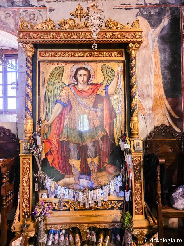 Icoana Sfântului Arhanghel Mihail de la Mănăstirea Tharri din Insula Rodos