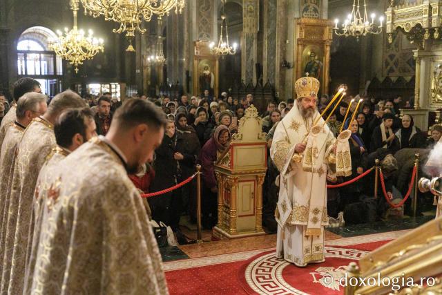 PS Nichifor a slujit la Catedrala Mitropolitană din Iași
