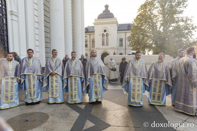 PS Teofil Trotușanul a slujit la Catedrala Mitropolitană din Iași în ultima zi de hram / Foto: pr. Silviu Cluci PS Teofil Trotușanul a slujit la Catedrala Mitropolitană din Iași în ultima zi de hram