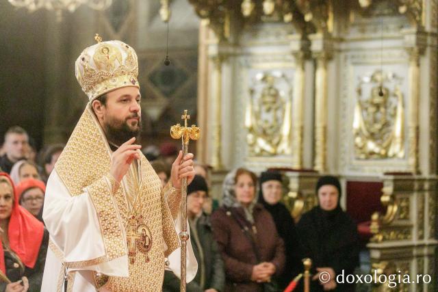 PS Teofil Trotușanul a slujit la Catedrala Mitropolitană din Iași în ultima zi de hram / Foto: pr. Silviu Cluci PS Teofil Trotușanul a slujit la Catedrala Mitropolitană din Iași în ultima zi de hram