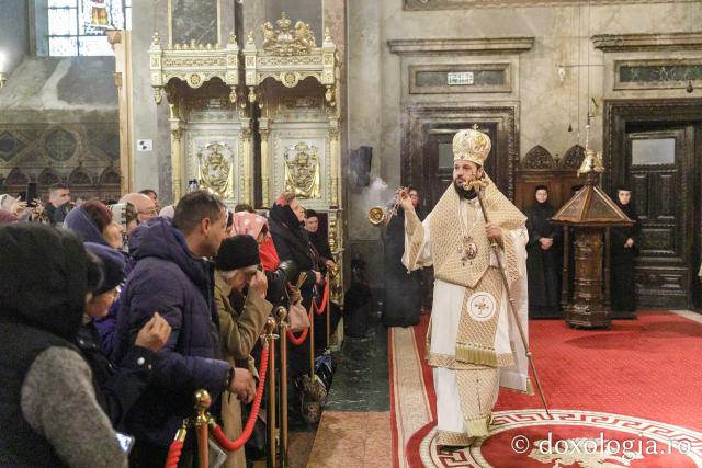 PS Teofil Trotușanul a slujit la Catedrala Mitropolitană din Iași în ultima zi de hram / Foto: pr. Silviu Cluci PS Teofil Trotușanul a slujit la Catedrala Mitropolitană din Iași în ultima zi de hram