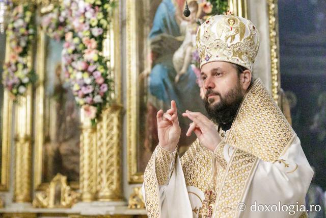 PS Teofil Trotușanul a slujit la Catedrala Mitropolitană din Iași în ultima zi de hram / Foto: pr. Silviu Cluci PS Teofil Trotușanul a slujit la Catedrala Mitropolitană din Iași în ultima zi de hram
