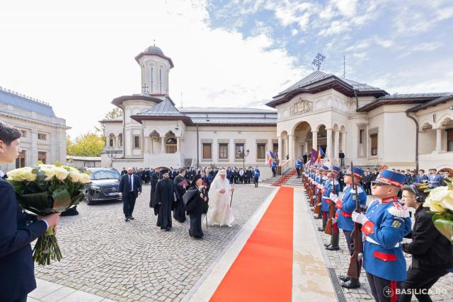 Patriarhul Ecumenic Bartolomeu I a sosit în România