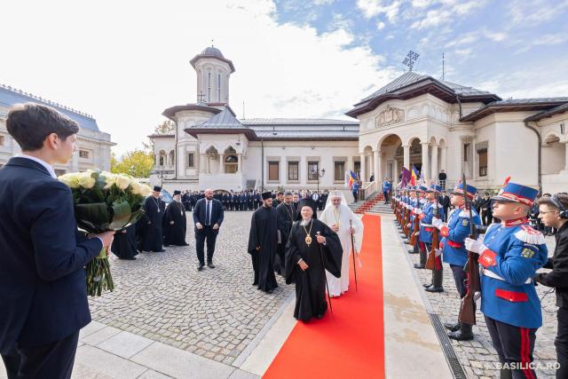Patriarhul Ecumenic Bartolomeu I a sosit în România