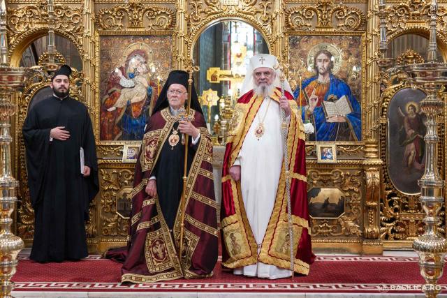 Patriarhul Ecumenic Bartolomeu I a sosit în România