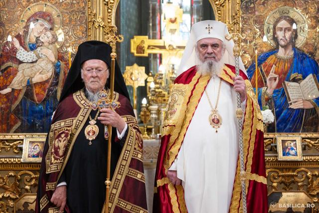 Patriarhul Ecumenic Bartolomeu I a sosit în România