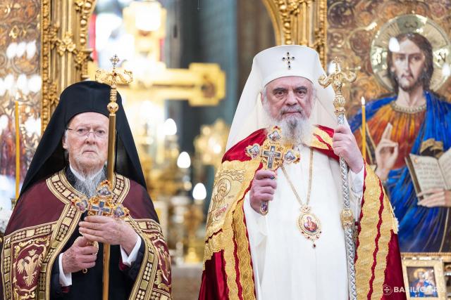 Patriarhul Ecumenic Bartolomeu I a sosit în România