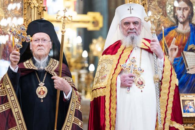 Patriarhul Ecumenic Bartolomeu I a sosit în România