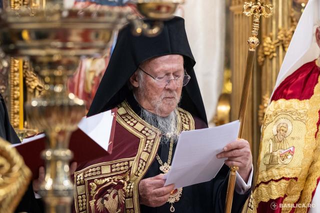 Patriarhul Ecumenic Bartolomeu I a sosit în România