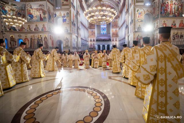 Sfințirea picturii Catedralei Naționale