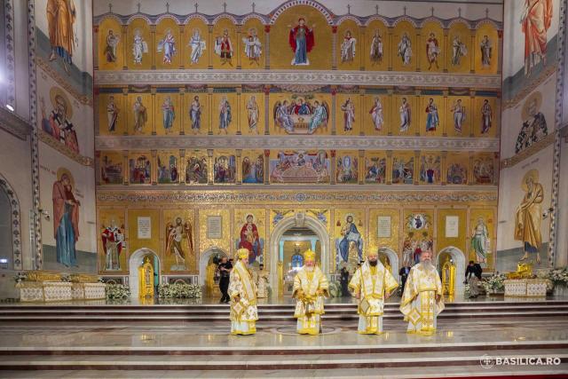Sfințirea picturii Catedralei Naționale