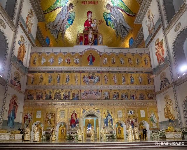 Sfințirea picturii Catedralei Naționale