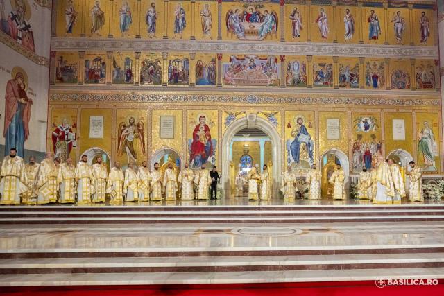 Sfințirea picturii Catedralei Naționale