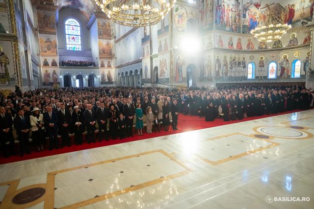 Sfințirea picturii Catedralei Naționale