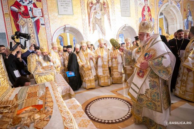 Sfințirea picturii Catedralei Naționale