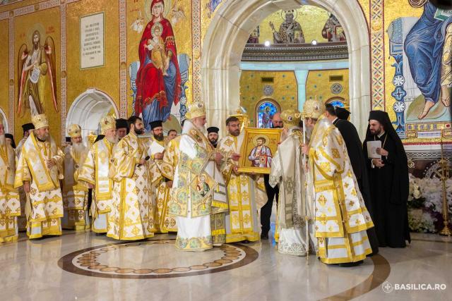 Sfințirea picturii Catedralei Naționale
