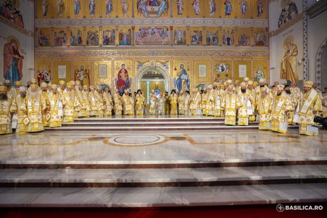 Sfințirea picturii Catedralei Naționale