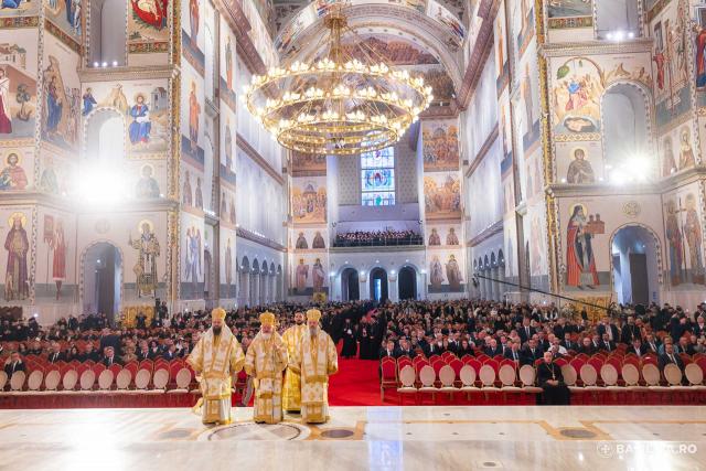 Sfințirea picturii Catedralei Naționale