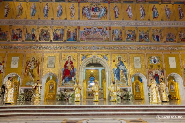 Sfințirea picturii Catedralei Naționale