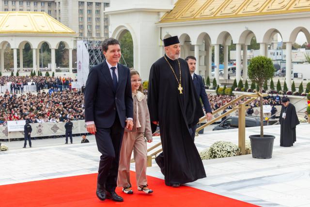 Sfințirea picturii Catedralei Naționale