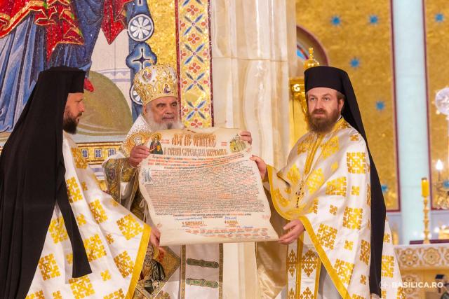 Sfințirea picturii Catedralei Naționale