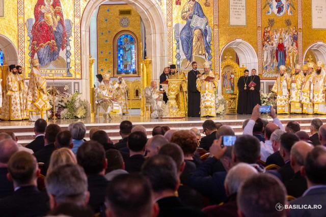 Sfințirea picturii Catedralei Naționale