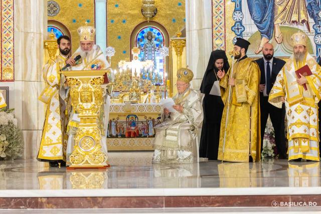 Sfințirea picturii Catedralei Naționale