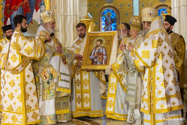 Sfințirea picturii Catedralei Naționale